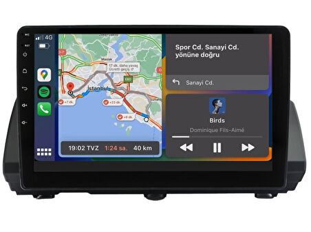 Renault Taliant Android Multimedya Sistemi (2021-2024) for-x 6/128 dsp