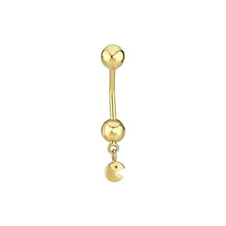 Pacman Göbek Piercing
