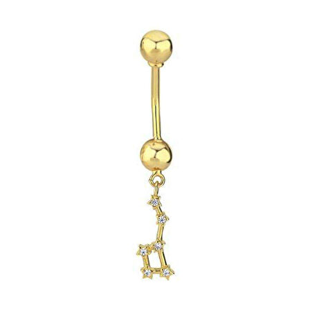 Büyük Ayı Takım Yıldızı Göbek Piercing