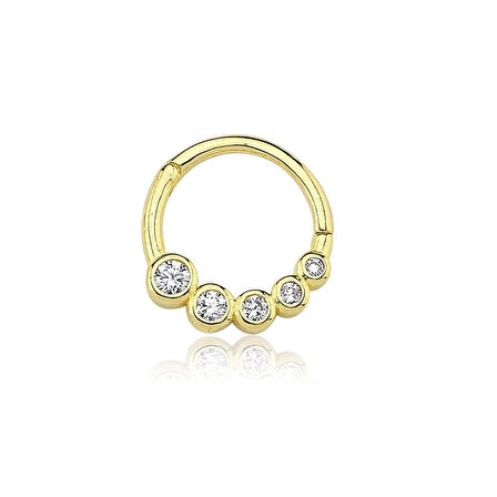 Süzme Taşlar Helix Piercing
