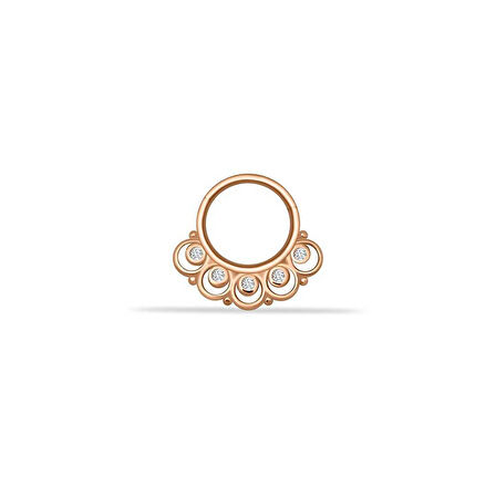 Taşlı  Ear Helix Piercing