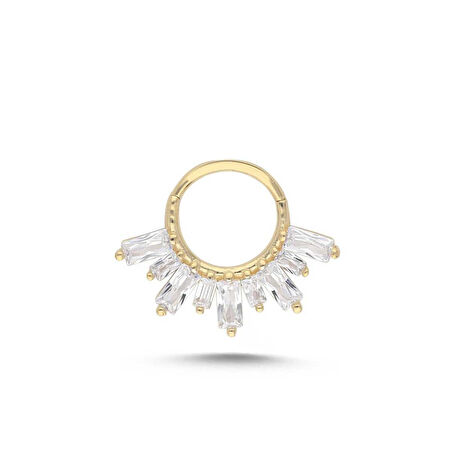 Dizi Baget Taşlı Helix Piercing