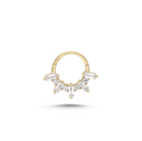 Mix Sıra Taşlı Helix Piercing
