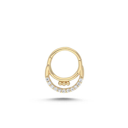Tripoint Row Helix Piercing