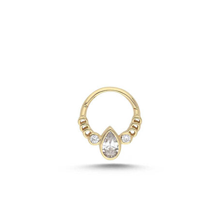 Markiz Damla Halka Helix Piercing