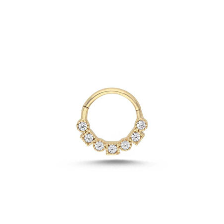 Yuvarlak Kare Sıralı Helix Piercing