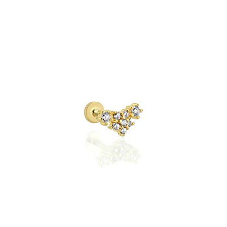 Sıralı Taşlı Tragus Piercing