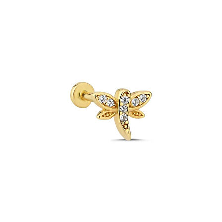 Taşlı Yusufçuk Tragus Piercing