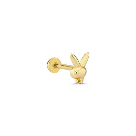 Tavşan Figür Tragus Piercing