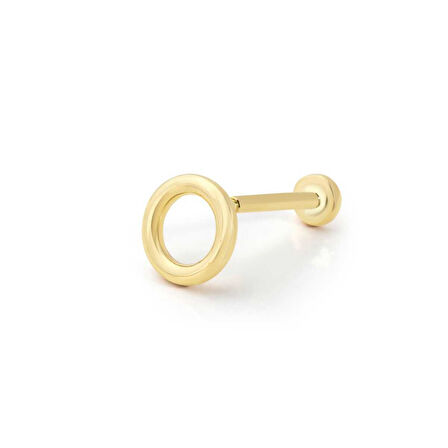 Halka Model Düz Tragus Piercing