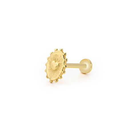 Çemberimde Kalp Tragus Piercing