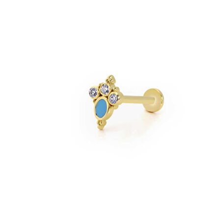 Vintage Mavi Mine Model Tragus Piercing