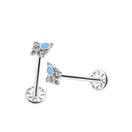 Vintage Mavi Mine Model Tragus Piercing