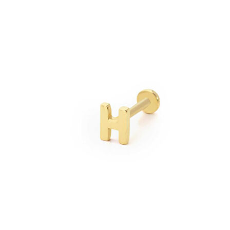 H Harfi Tragus Piercing