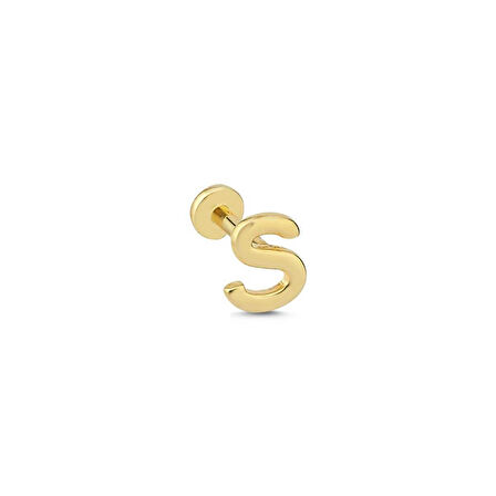 S Harfi Tragus Piercing