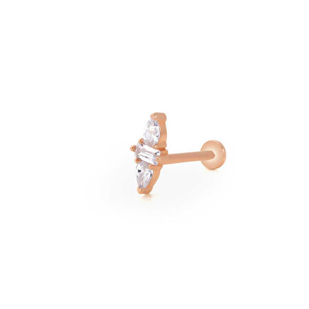 Baget & Damla Taş Tragus Piercing
