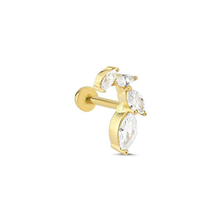 Markiz Taşlı Asimetrik Tragus Piercing