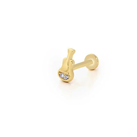 Gitar Model İkili Taş Tragus Piercing