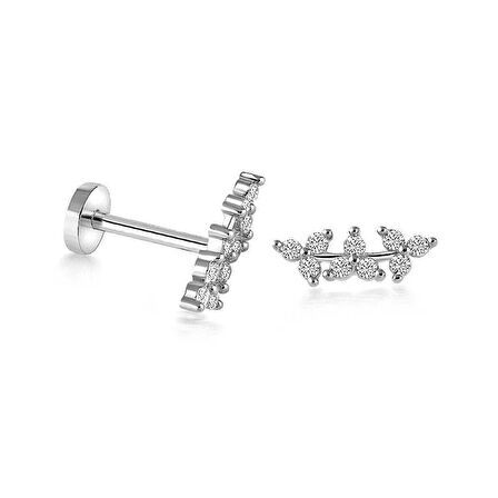 Shining Leaf Tragus Piercing