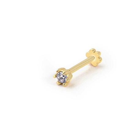 Medium Altı Tırnak Tektaş Piercing