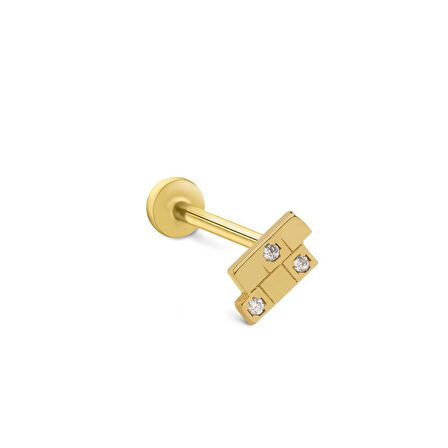 Twin Stick Tragus Piercing
