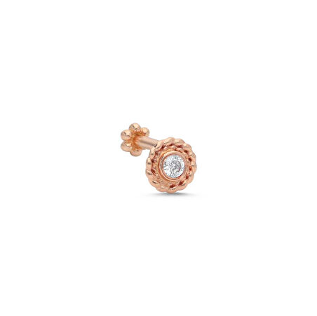 Rosa Tektaş Tragus Piercing