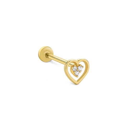 Kalp Frame Tragus Piercing