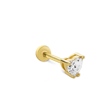 Big Heart Tragus Piercing