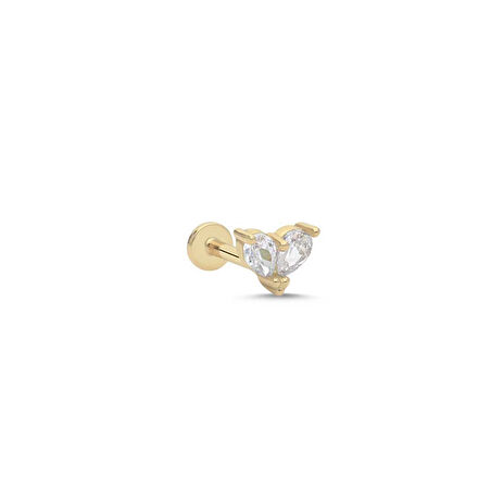 Damla Heart Tragus Piercing