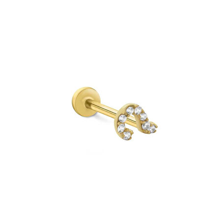 Soru İşareti Tragus Piercing