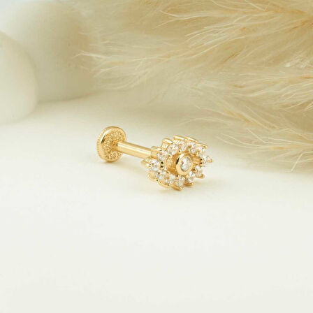 Taşlı Göz Tragus Piercing
