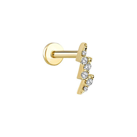 Lightning Tragus Piercing