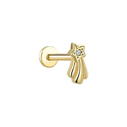 Yıldız Taşlı Tragus Piercing