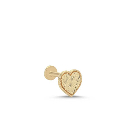 Burma Kalp Tragus Piercing