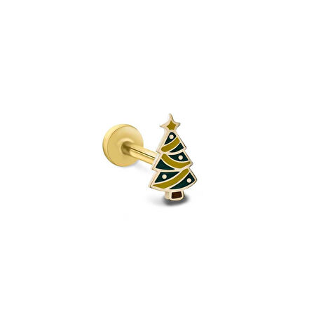 Çam Ağacı Tragus Piercing