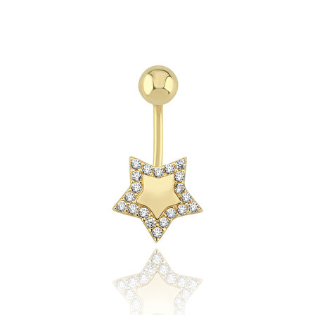 Stone Yıldız Göbek Piercing