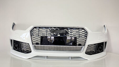 Audi A7 2015-2017 Uyumlu Rs7 Ön Tampon Panjur Seti