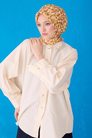 Saf İpek Eşarp 4103D (Twill İpek)