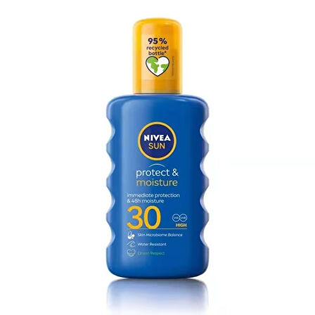 Nivea Sun SPF30 Güneş Koruyucu ve 48 Nemlendirici Güneş Kremi Sprey 200 ml