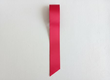 LUDIA 30 mm x 10 Metre Ekstra Kalite Saten Kurdele ve Altın Renk Metal Halka Küpe (3.5x3.5 cm) Seti