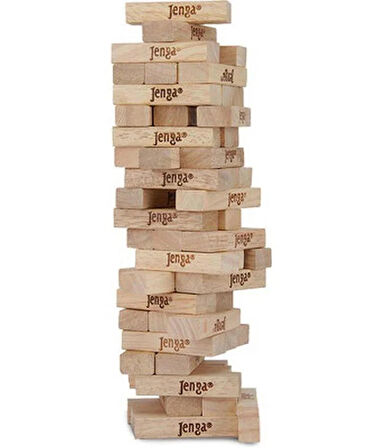 Orijinal Jenga 54 Parça Ahşap Denge Oyunu