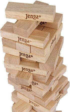 Orijinal Jenga 54 Parça Ahşap Denge Oyunu