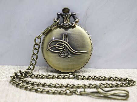 Osmanlı Tuğralı Köstekli Saat