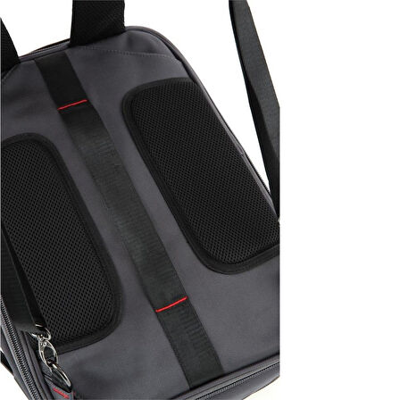 Ççs 51269 Şifreli Usb Laptop ve Evrak Sırt ve Omuz Çantası Gri