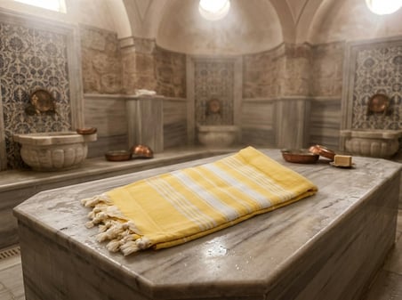 Ludia %100 Pamuklu Peştamal Havlu - Çok Amaçlı Plaj, Banyo Ve Spa Havlusu 93X190 Cm