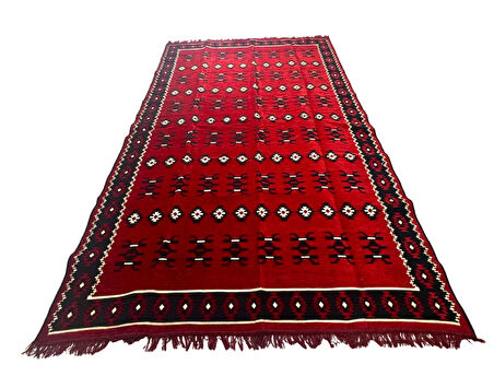 Etnik Motifli Otantik Dekoratif Kilim Desenli Halı (200cmx300cm) M1