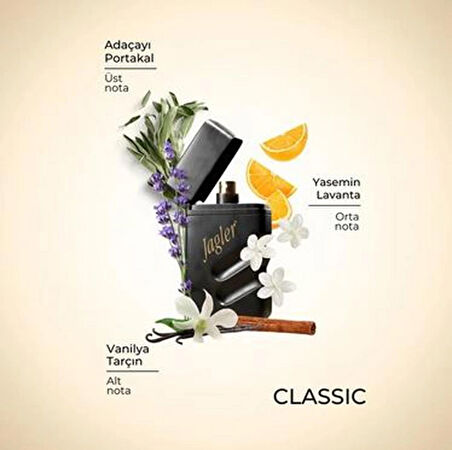 JAG LER Classic Erkek Parfüm Seti 50 ml EDT + 150 ml Deodorant