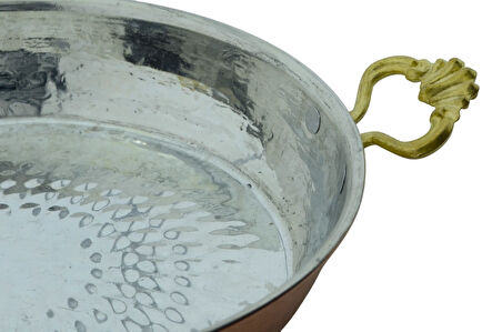 El Yapımı Bakır Omlet ve Yumurta Tavası,Bakır Sahan Tava NO1 (14,5 cm)