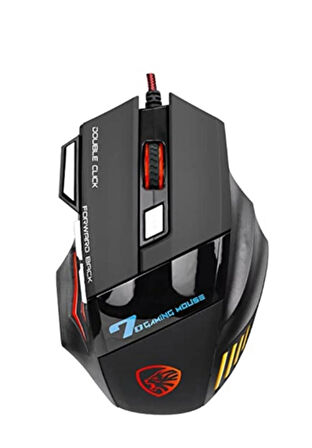  Hy-x7 Gamy Gaming Mause - Siyah