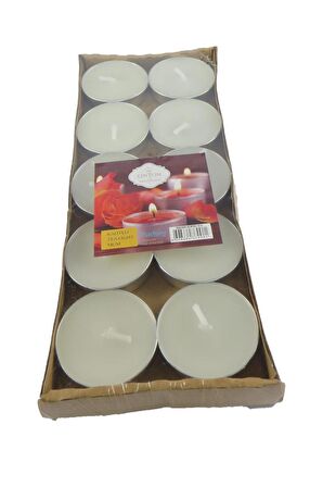 Tealight Mum 10 Lu Özel Günler İçin Mum Yuvarlak Mum